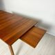 Table à manger extensible suédoise en teck par Nils Jonsson pour Hugo Troeds, années 60