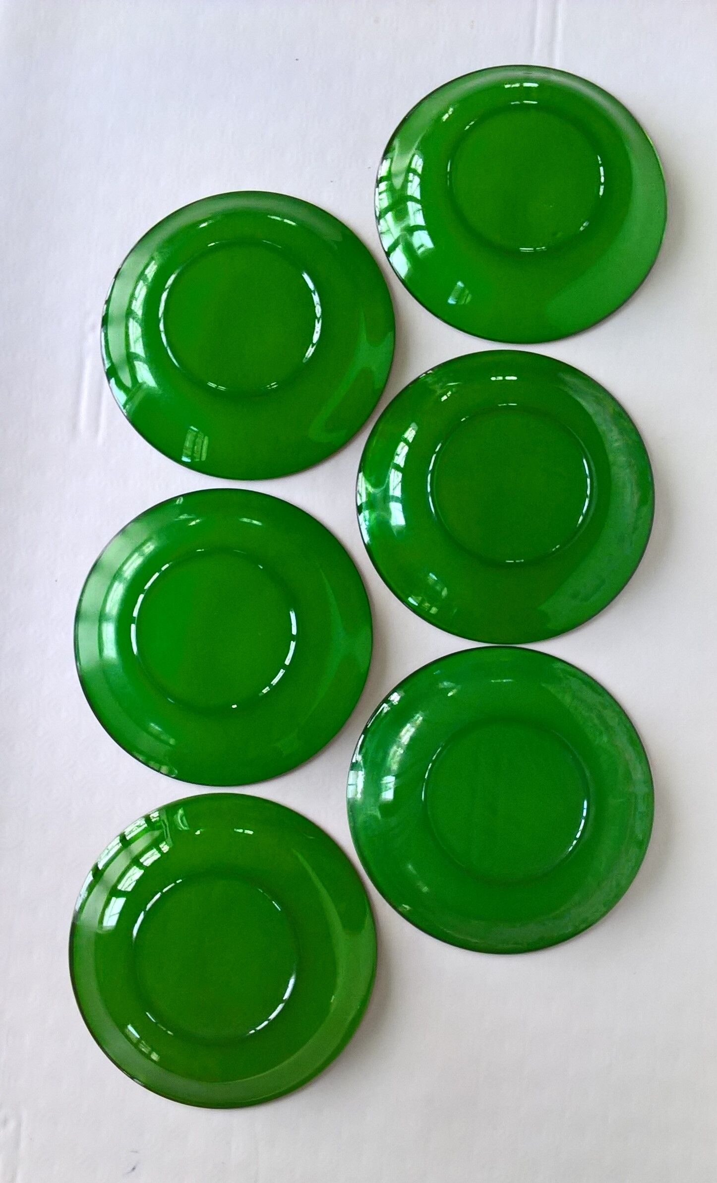 Lot of 6 hollow plates Vereco