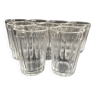 9 verres à liqueur Baccarat service Chicago taille n° 6410