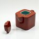 Brick Red Sakura Tea Service by Makio Hasuike for Franco Pozzi