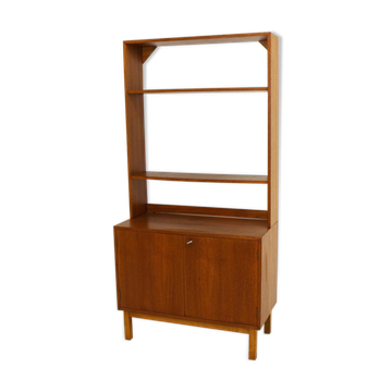 Teak and beech library, Sweden, 1960