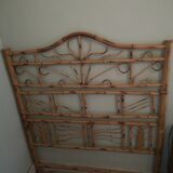 Rattan bamboo headboard