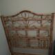Rattan bamboo headboard
