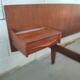 Scandinavian bed in vintage teak