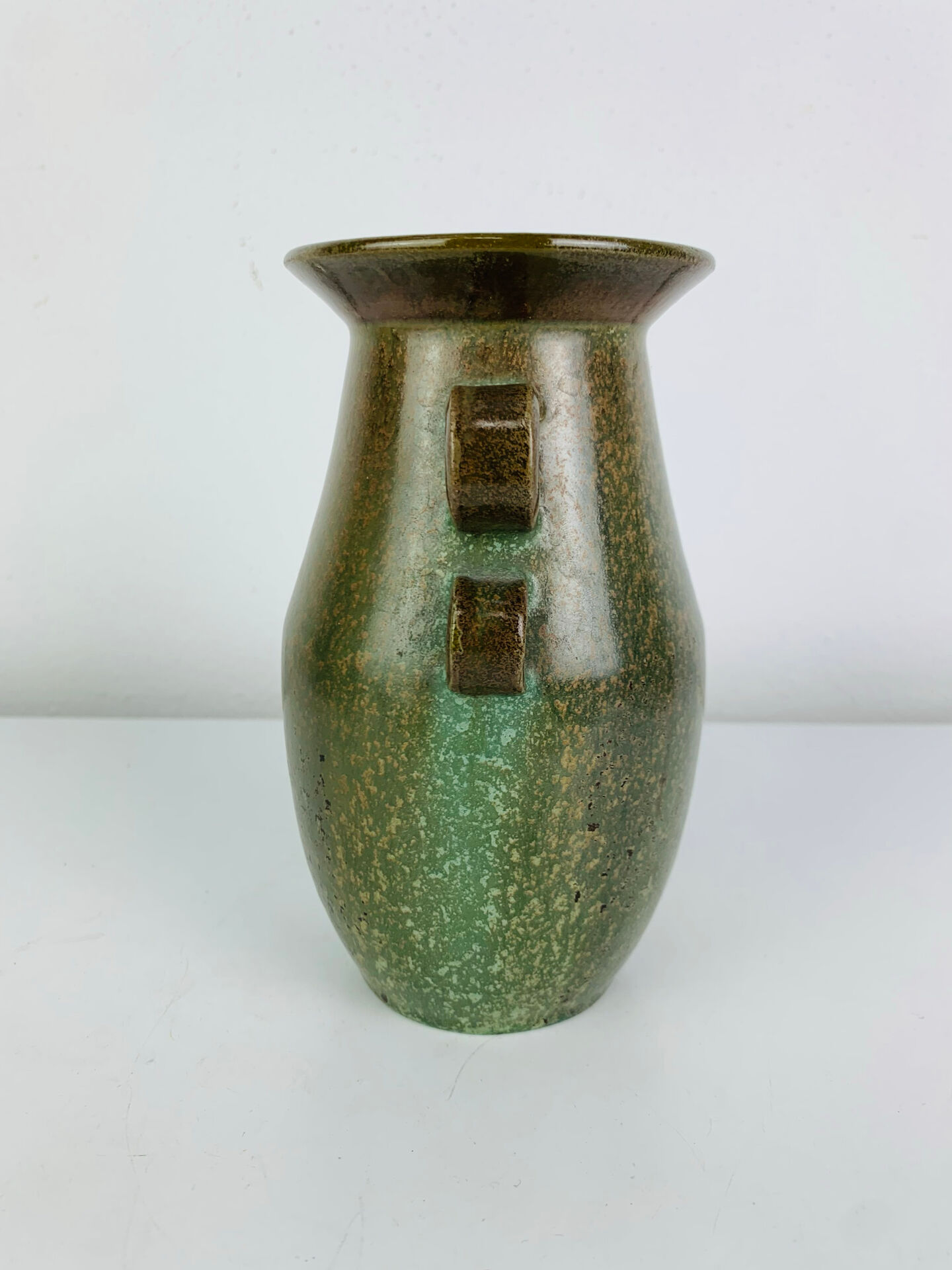 Vintage ceramic vase in Art Nouveau style