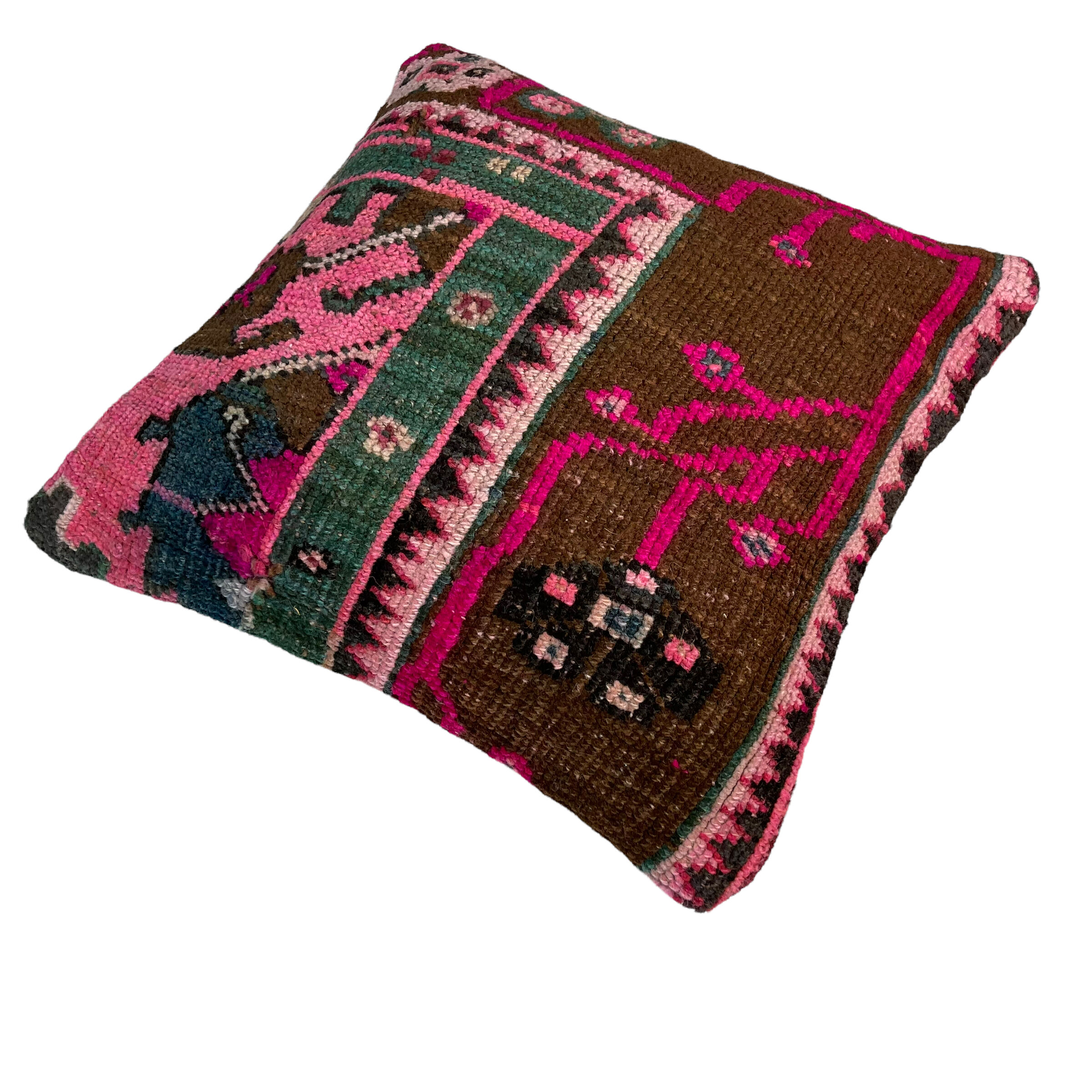 Vintage turkish cushion cover, 45 x 45 cm