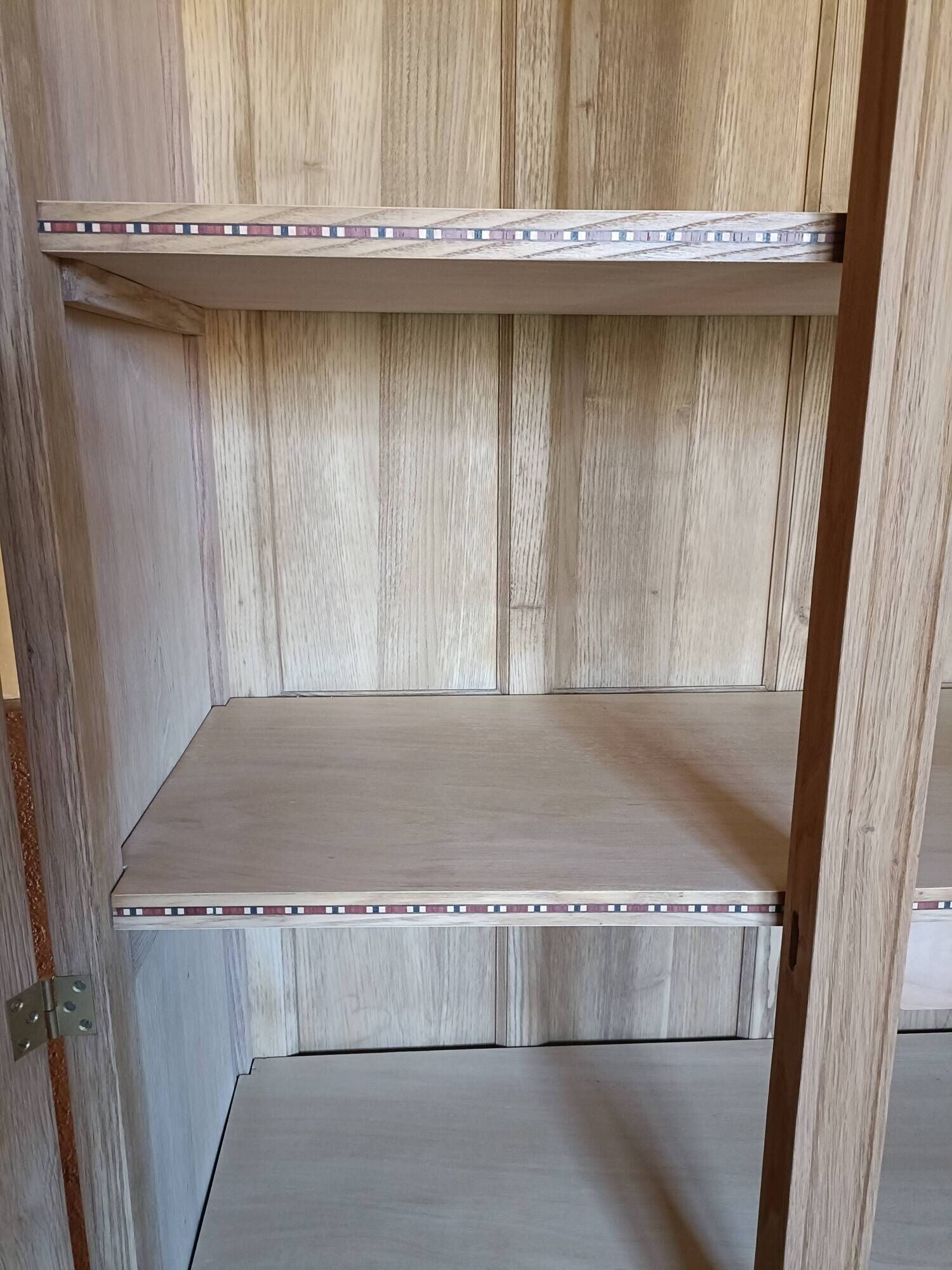 Renovated Art Deco oak wardrobe
