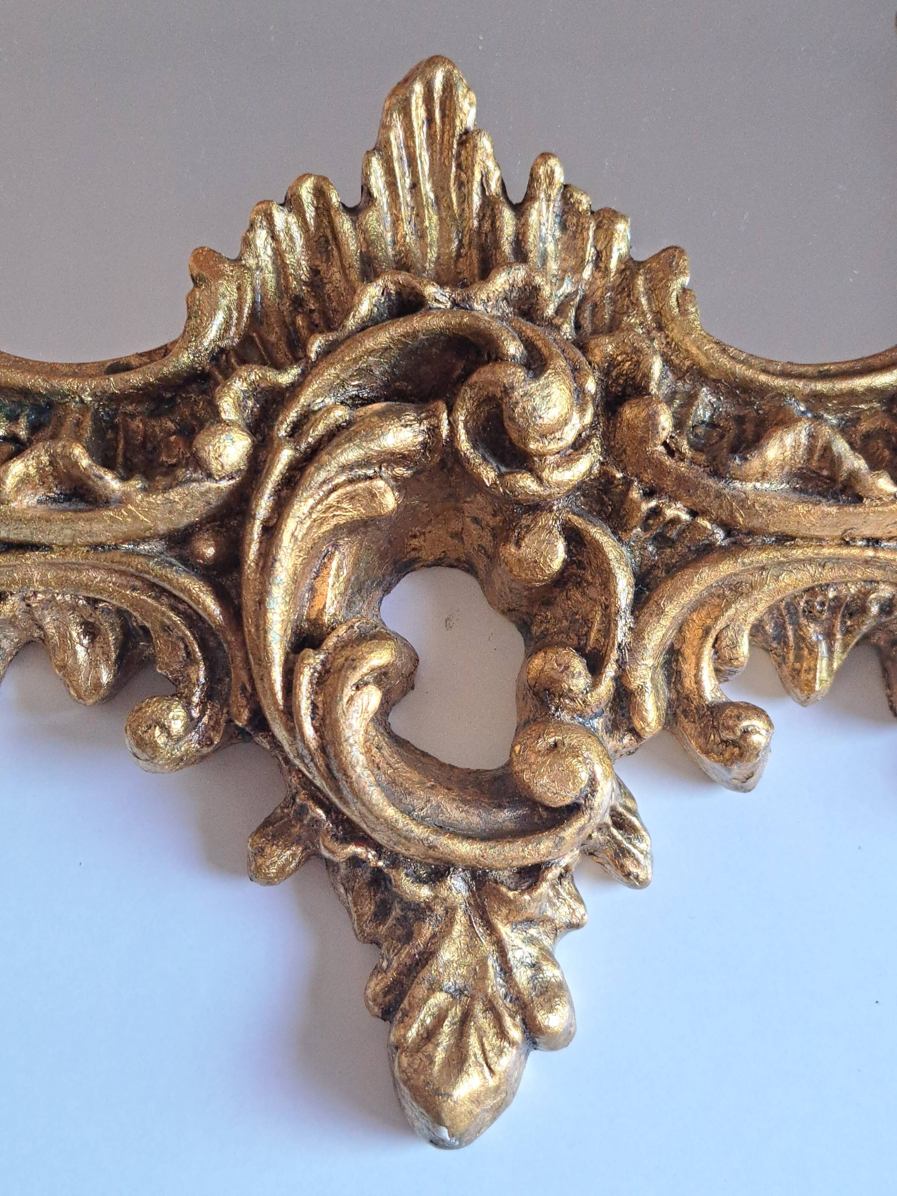 Classic gilded mirror