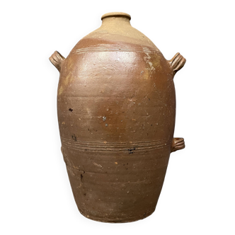 Large antique earthenware jug from Germany 18th century
