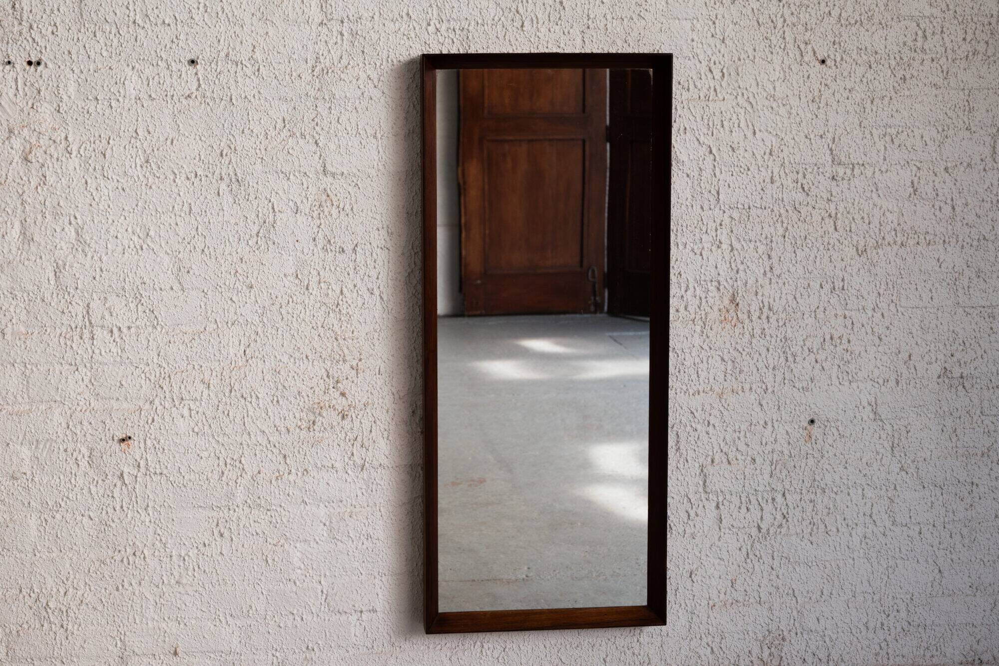 Rosewood mirror, Danish design