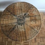 Rattan coffee table