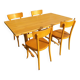 Mid-Century Scandinavian design oak table