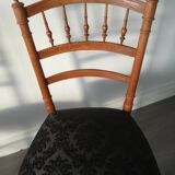 2 old chairs re-lined