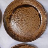 Set of 9 sandstone plates