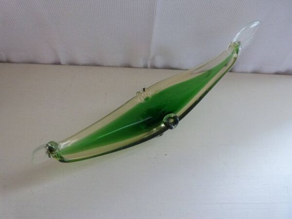 Cendrier gondole - verre de Murano - années 1980