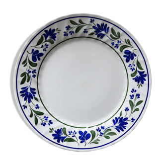 Assiette fleurie