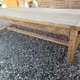 Solid oak farmhouse table