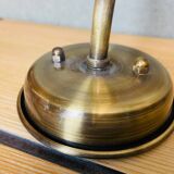 Industrial aged brass wall  picture light