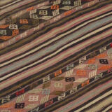 Tapis kilim anatolien fait à la main 251 cm x 152 cm