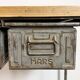 Vintage Industrial Worktable on Wheels, 1960s