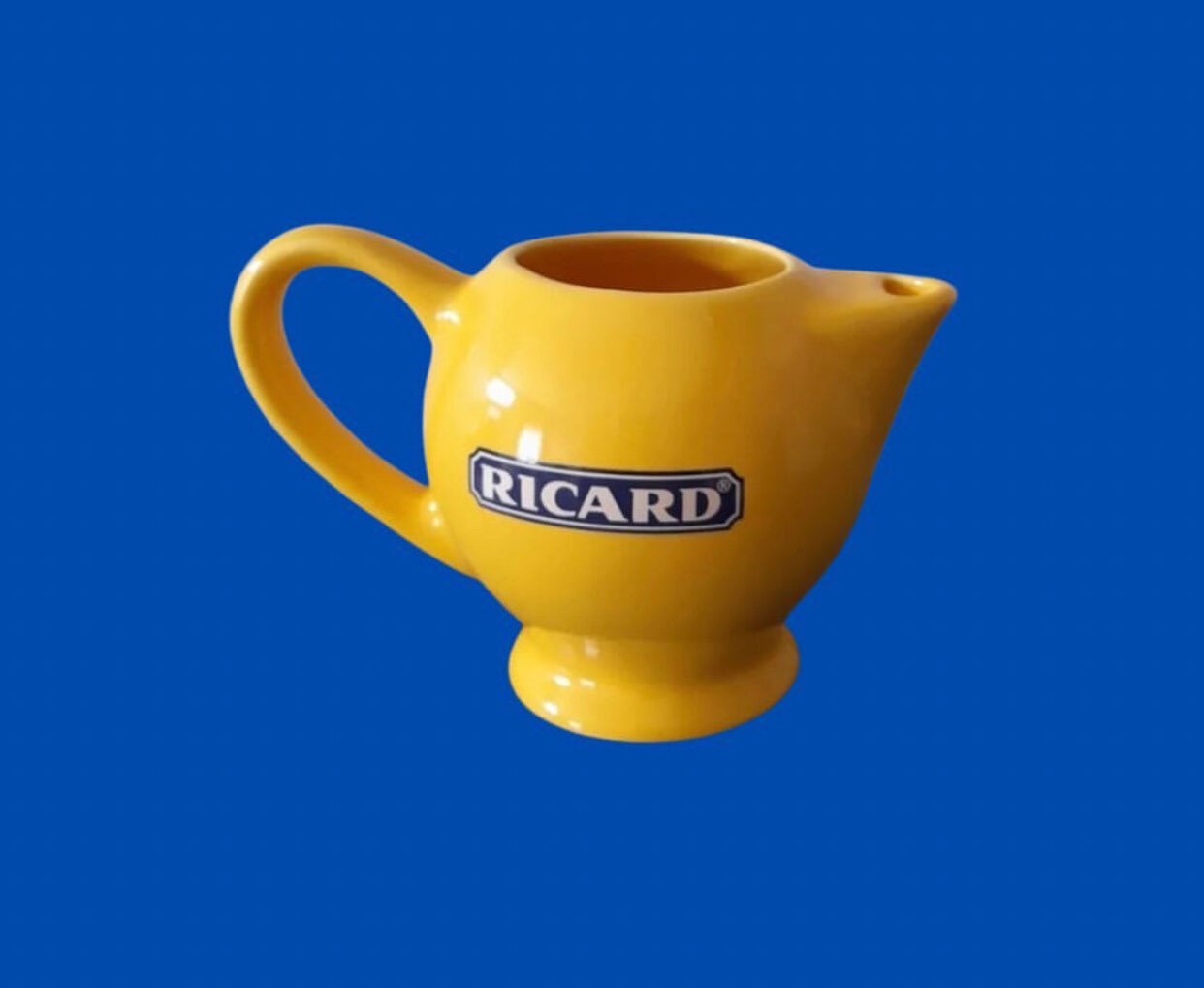 Ceramic ricard pitcher