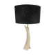 "Concorde" lamp vintage white ceramic 1960