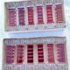 12 colored crystal knife holders - 1970