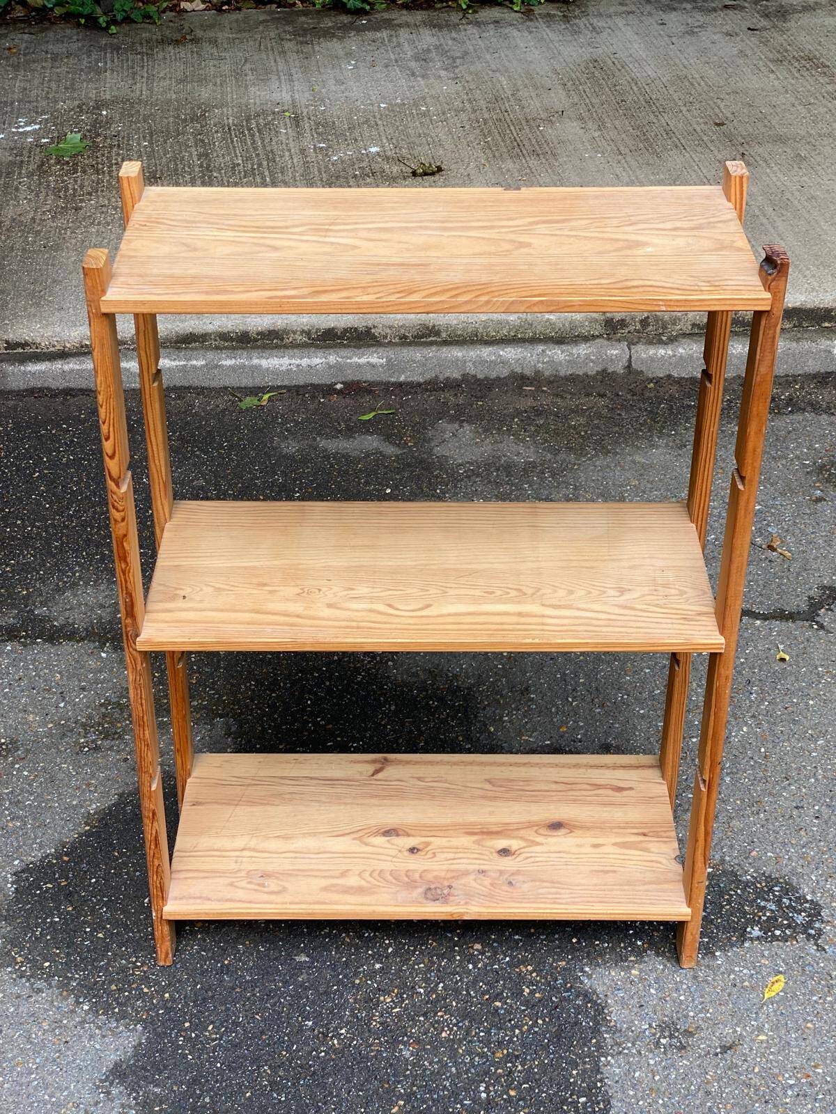 Scandinavian solid wood shelf 95cm