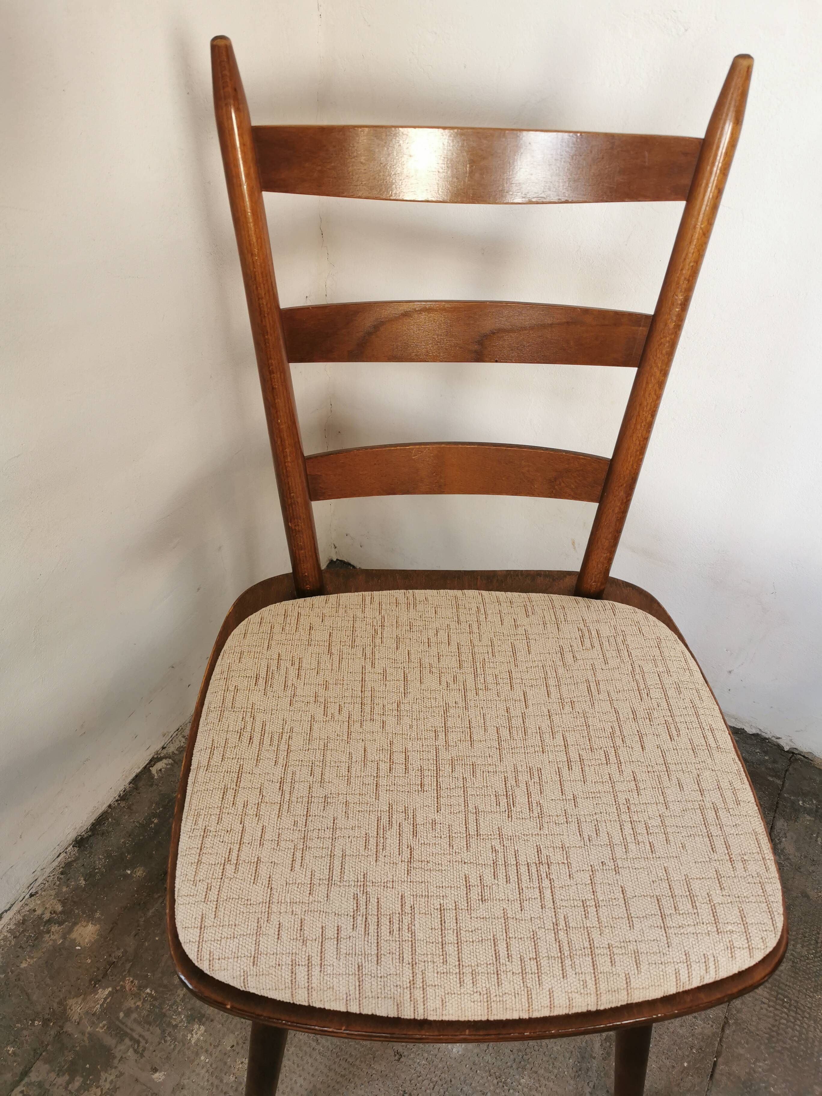 Set de 6 chaises bistrots Hiller, vers 1960