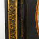 Napoleon III black oval mirror - 69x59cm