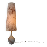 Large ceramic floor lamp by Peter Delius for Hamelner Töpferei, 1960s.