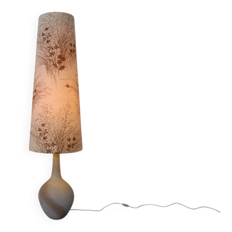 Large ceramic floor lamp by Peter Delius for Hamelner Töpferei, 1960s.