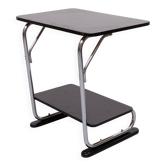Table à plateau tubulaire chromée Bauhaus, années 1930, Allemagne