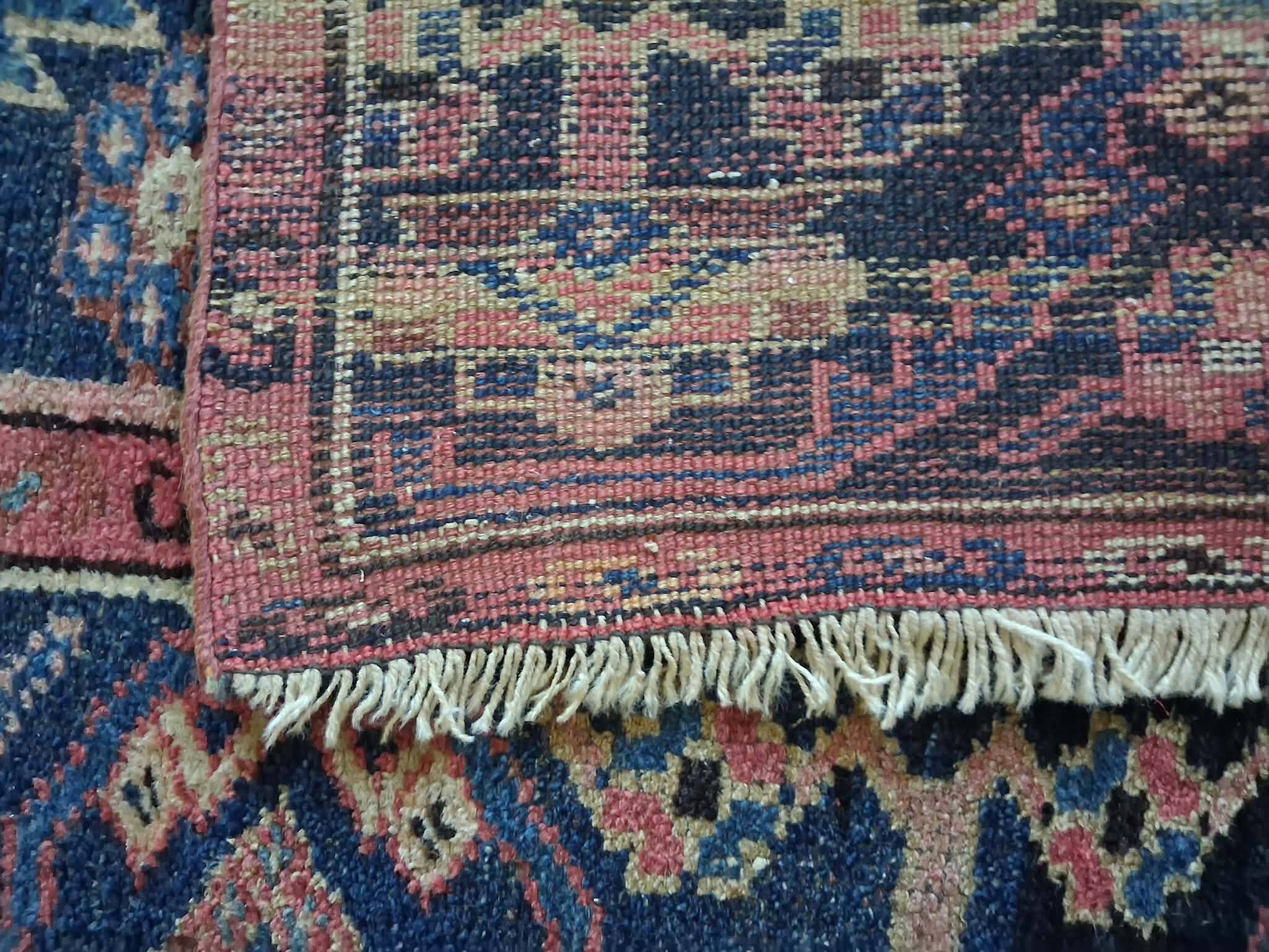Handmade Persian Hamadan rug 195x107cm