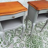 Pair of L.XV style bedside tables