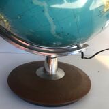 Luminous terrestrial globe Grange Batlière 1975