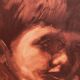 Canvas portrait land of his signed M.Bataillard