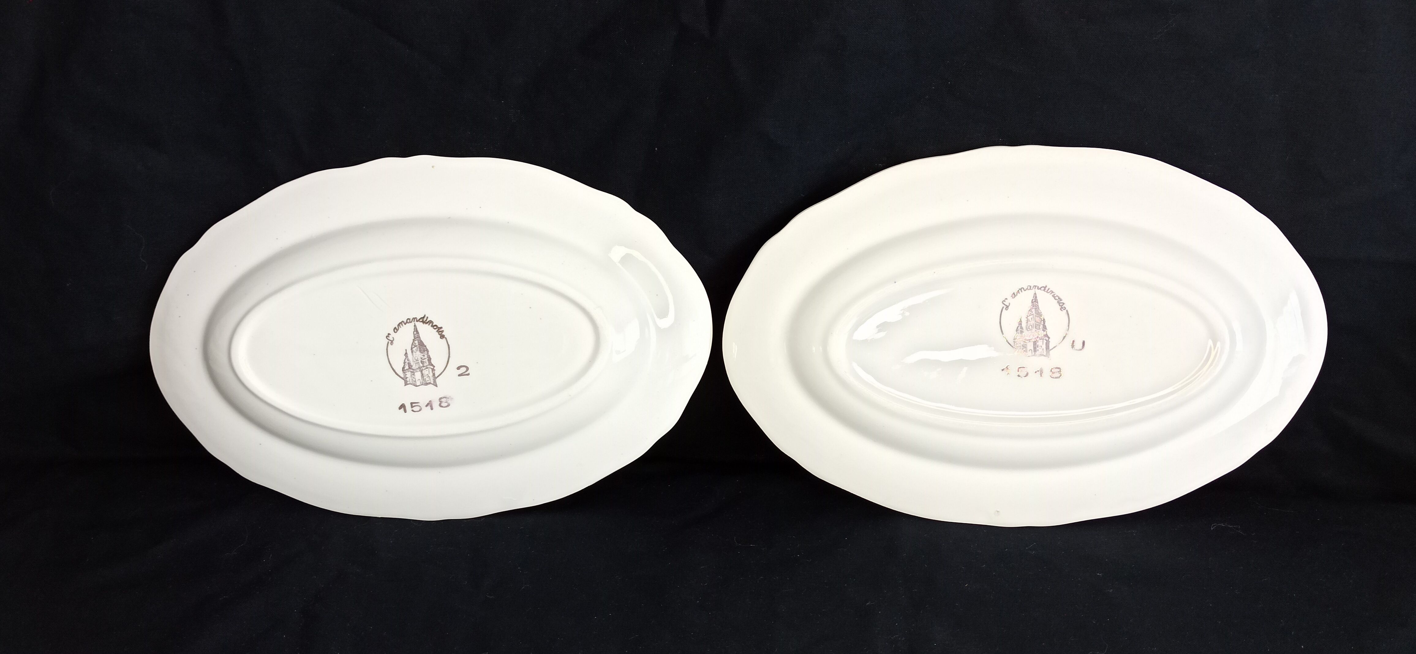 Raviers - Peacock décor - L'Amandinoise