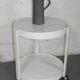 Rolling serving table 60