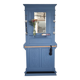 Wall-mounted locker room