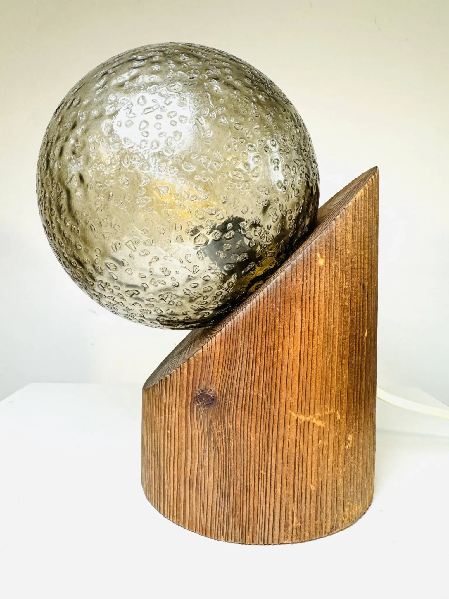 Sphere Table Lamp By Hustadt Leuchten, Germany, Circa 1970S