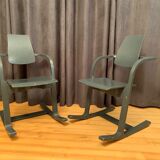 Pair of Pendulum chairs by Peter Opsvik, Stokke, Norway, 1980s