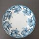 Longwy blue footed plate