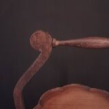 Wooden Foldable Treat Display Stand With Three Scalloped Shelves