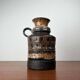 Ceramic vase from the Danish modern mid-century studio, 1960s.