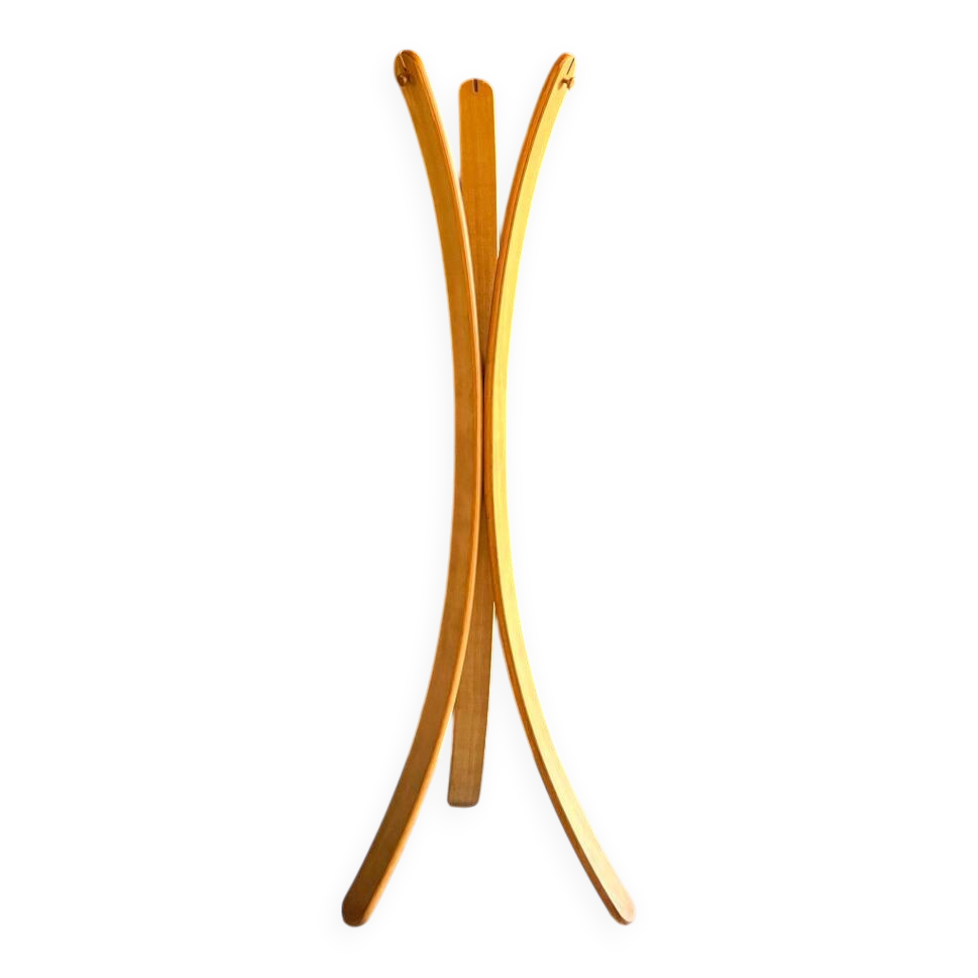 Porte-manteau en chêne à trois branches