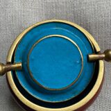 Chinese cloisonné enamel ashtray