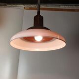 Vintage space-age plastic pendant lamp