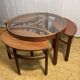 Mid century retro vintage teak trinity coffee table by nathan 1960  Ad