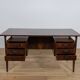 Mid Century Rosewood Desk by Gunnar Nielsen Tibergaard for Tibergaard, 1960s